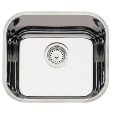 Imagem de Cuba Embutir Tramontina Lavínia 40 BL Inox 40x34cm Cozinha