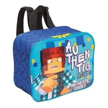 Imagem de Lancheira Térmica Infantil Escolar Meninos Authentic Games