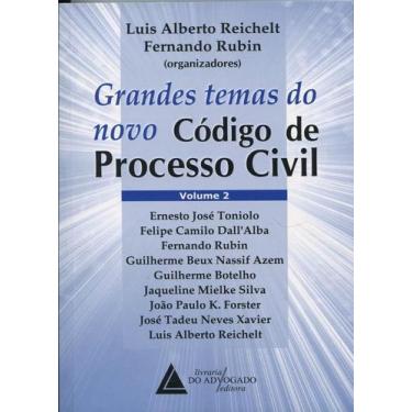 Imagem de Grandes Temas Do Novo Codigo De Processo Civil V.2 - Livraria do Advog