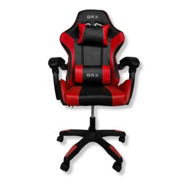 Imagem de Cadeira gamer brx impact vermelho