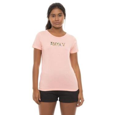 Imagem de Camiseta roxy  mc losing my mind, Salmão, G