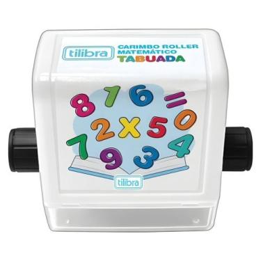 Imagem de Carimbo Roller Matemático Tabuada - Tilibra