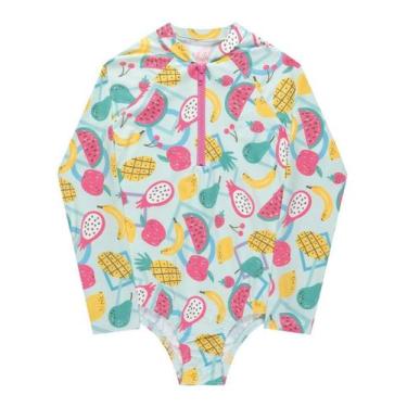 Imagem de Biquini Infantil + Blusa Proteção Solar Uv50 Princesas Belas - anjo da