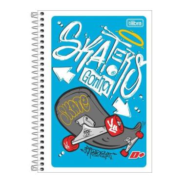 Imagem de Caderno Pequeno Espiral 1/4 D+ Capa Flexivel 96 Folhas - Tilibra  Agen