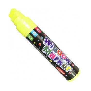 Imagem de Caneta Para Vidro Window Marker 15mm Amarela - CKS