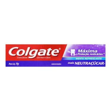 Imagem de Creme Dental Colgate Máxima Proteção Anticáries Neutraçúcar Menta Refr