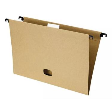 Imagem de Pasta Suspensa Kraft Natural Acrimet 25 Unidades, 1kg
