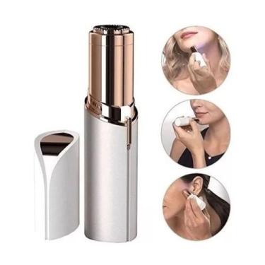 Imagem de Caneta Depiladora Facial 2 em 1 com Led USB Flawlbss