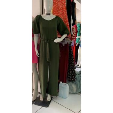 Imagem de Macacão longo verde - Blogueirinha jeans