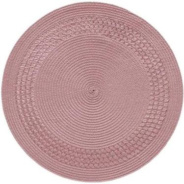 Imagem de Jogo Americano Copa e Cia  Luna Tressê Rosa Vintage