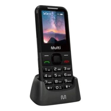 Imagem de Celular Multi Vita 4G Com Base Carregadora Botão SOS - P9225 - Multila