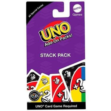 Imagem de Jogo de Cartas UNO Extensoes Adicionais PACK Empilhar Mattel JCV55
