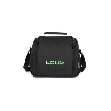 Imagem de Lancheira Loud Porta Garrafa Juvenil Up4you, Único, Preto