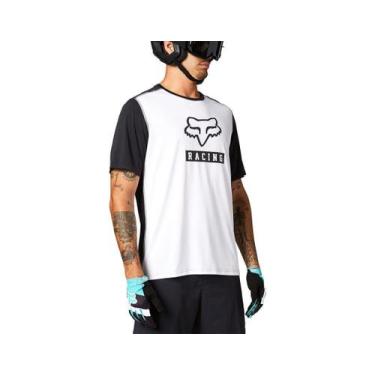 Imagem de Camisa Fox Ranger Ss Block Vermelho, 3, Branco, P