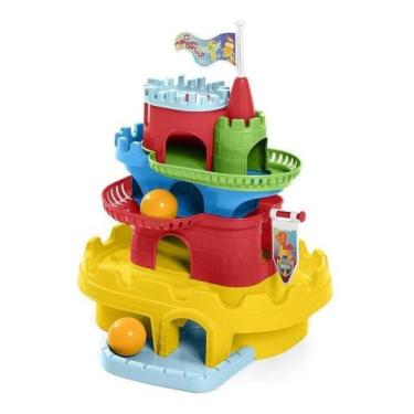Imagem de Brinquedo Monta Castelo Amarelo 893 - Ta Te Ti Calesita