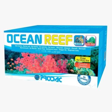 Imagem de Sal Marinho Prodac Ocean Reef - 20kg (faz 600 Litros) Coral