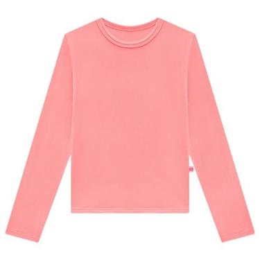 Imagem de Blusa Térmica Infantil Unissex Marlan / Tamanho 1 ao 8 Cor:RosaTamanho