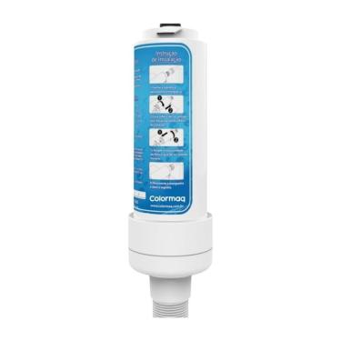 Imagem de Purificador de Água Bancada Colormaq Premium Tripla Filtragem Água Fria Branco 110V