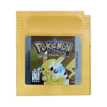 Imagem de Cartucho De Console De Videogame Pokemon 16 Bits GBC, Cartão De Jogo A