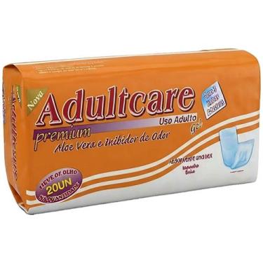 Imagem de Absorvente Unissex Adultcare Premium Adulto 20 unidades