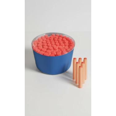 Imagem de Kit 300 Dardos Laranja EVA 7cm - Congratulations Store