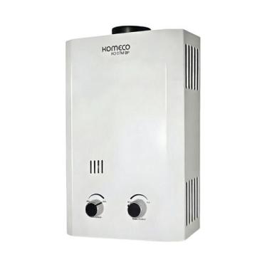 Imagem de Komeco Slim KO 07M BP Branco Aquecedor GLP