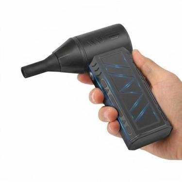 Imagem de Mini Soprador Turbo Jet Fan Sem Fio Bateria Recarregável - genérico