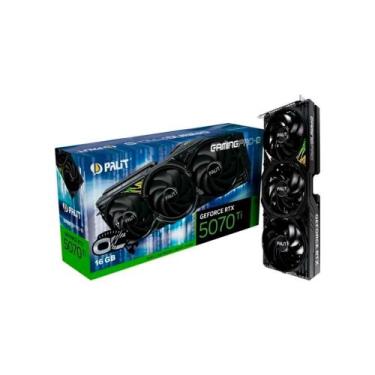 Imagem de Placa de Video Palit GeForce RTX 5070 Ti 16GB GamingPro-S GDDR7 256bit
