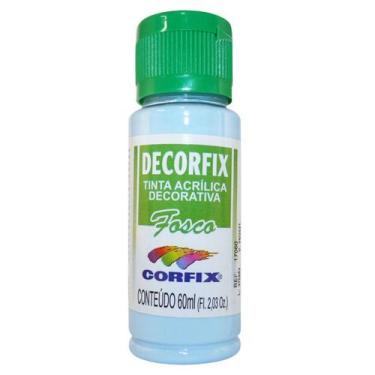 Imagem de Tinta Acrilica Fosca Decorfix Corfix 60ml - Selecione a Cor, 387-AZUL 