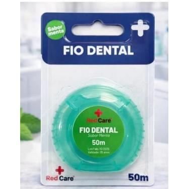 Imagem de Fio Dental Encerado Sabor Menta - Redcare