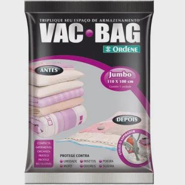 Imagem de Saco A Vácuo Protetor e Organizador - vac bag 110 X 100 - Jumbo