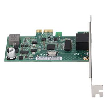 Imagem de 01 Placa de rede Gigabit, adaptador de rede PCB PCIE RJ45 porta de cobre para escritório para Internet Cafe