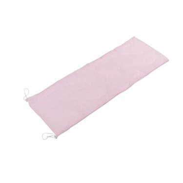 Imagem de Saia de malha de gaiola, à prova de poeira macia ajustável universal gaiola de nylon malha rede para papagaios gaiola de arara(cor de rosa)