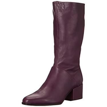Imagem de Franco Sarto Bota feminina de cano médio Jaxine, Ameixa, 5