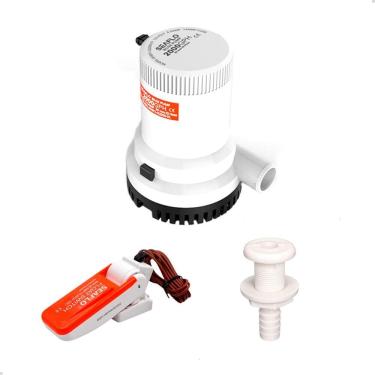 Imagem de Automat Bomba Porão 20a + Bomba 2000 gph + Saída Água 3/4