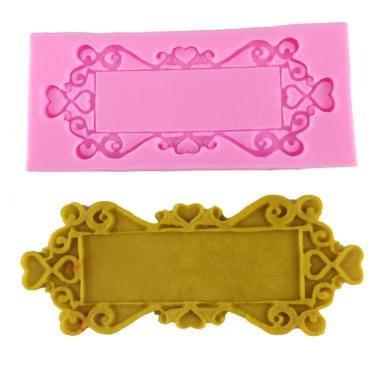 Imagem de Molde De Silicone Moldura