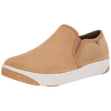 Imagem de BOGS Tênis feminino Kicker Slip on de couro, Saara, 40