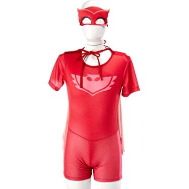 Imagem de Fantasia Pj Masks Curta Corujita Gbl G - Pacote Com 01 Un Regina Vermelho Grande