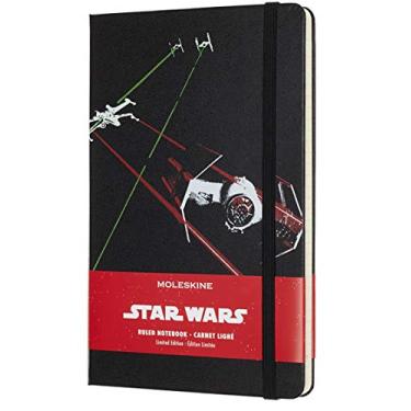Imagem de Caderno de Anotações Grande, Moleskine, Star Wars, Preto