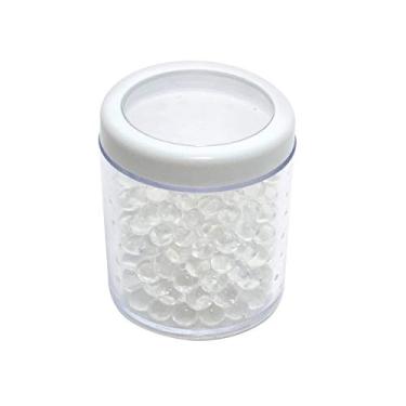 Imagem de 69Bourbons Humidifier Jar - Esferas De Cristal Em Gel Para Umidificar Charutos - Mantém 70% UR Para Até 150 Charutos - Suprimentos E Acessórios De Controle De Umidificação Para Fumantes De Tabaco - Transparente, 110 ml