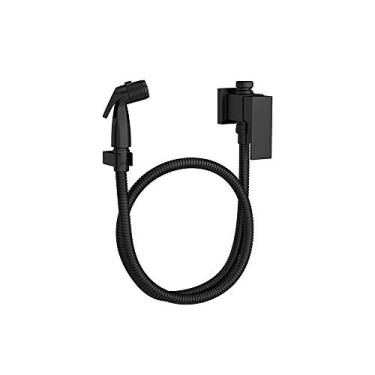 Imagem de Ducha higiênica com registro e derivação Unic, Black Matte, Deca, 1984.BL90.ACT.MT