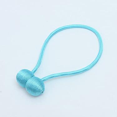 Imagem de Suportes de cortina de cortina de atração magnética sem fivela alça de cortina de fone de ouvido cortina de fivela magnética acessórios de corda, T10,4 pcs