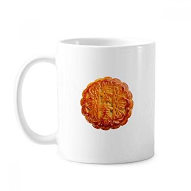 Imagem de Ovo Gema Lua Bolo Meio Outono Caneca Cerâmica Copo Porcelana Café Louça