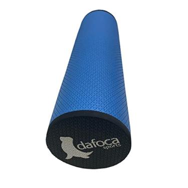 Imagem de Rolo De Liberação 45cm Miofascial Massagem Ativação Muscular Pilates DF1077 Azul Royal Dafoca Sports