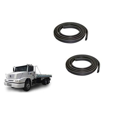 Imagem de PAR BORRACHA GUARNICAO PORTA MB 1620 1634 1938 709 710 712