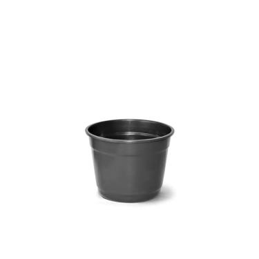 Imagem de Kit Vaso comum redondo 2,5 preto com 50 unidades