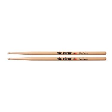 Imagem de Baqueta Hickory Vic Firth Carlock Signature Ponta Madeira