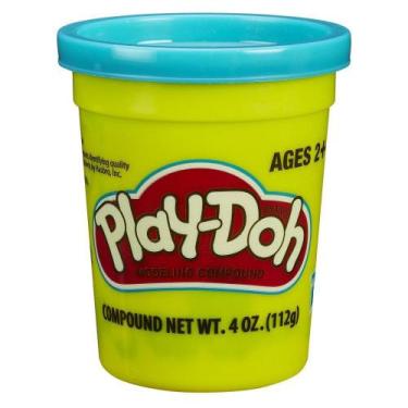 Imagem de Massa De Modelar- Play-Doh Pote Individual - Verde Azulado Hasbro - Pl