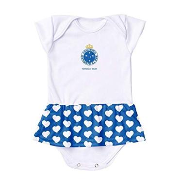 Imagem de Body Vestido Cruzeiro Corações Torcida Baby
