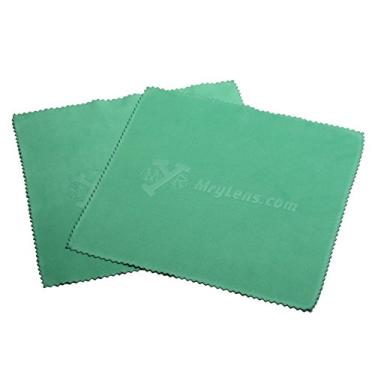 Imagem de Pacote com 2 panos de limpeza de microfibra da Mryok (15 x 15 cm)